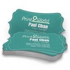 Die-Cuted Business Cards